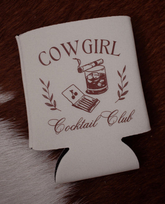 Cowgirl Cocktail Club Koozie