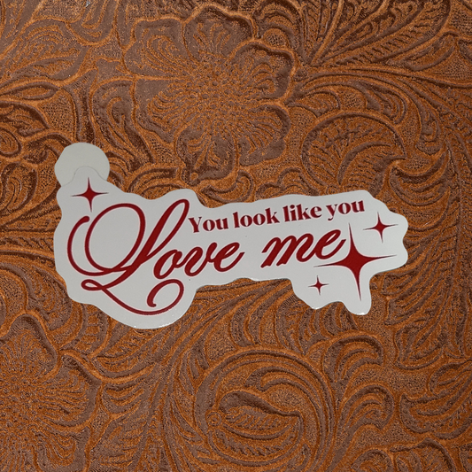 Love Me Sticker