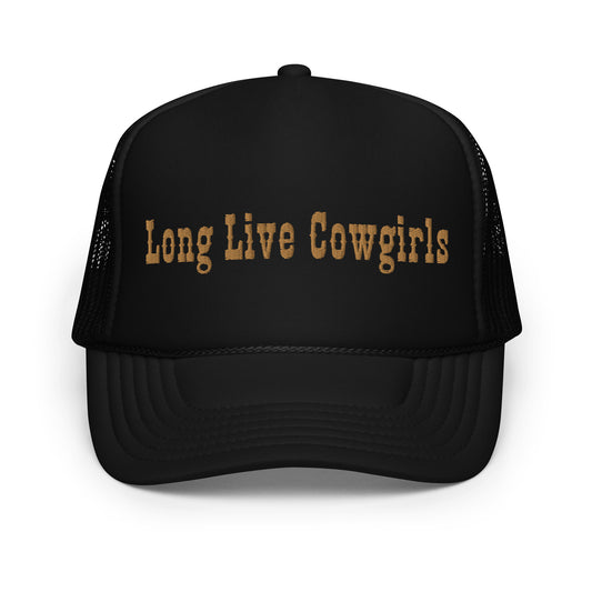 Long Live Cowgirls trucker hat