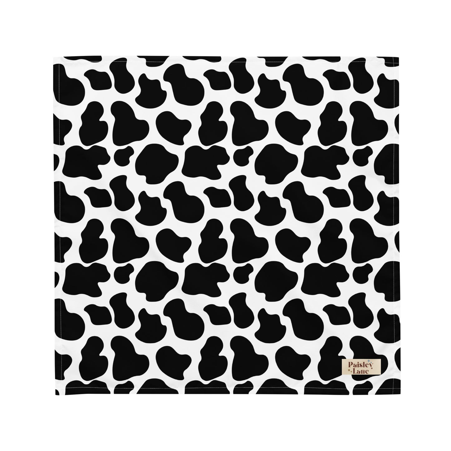 Cow Print Bandana