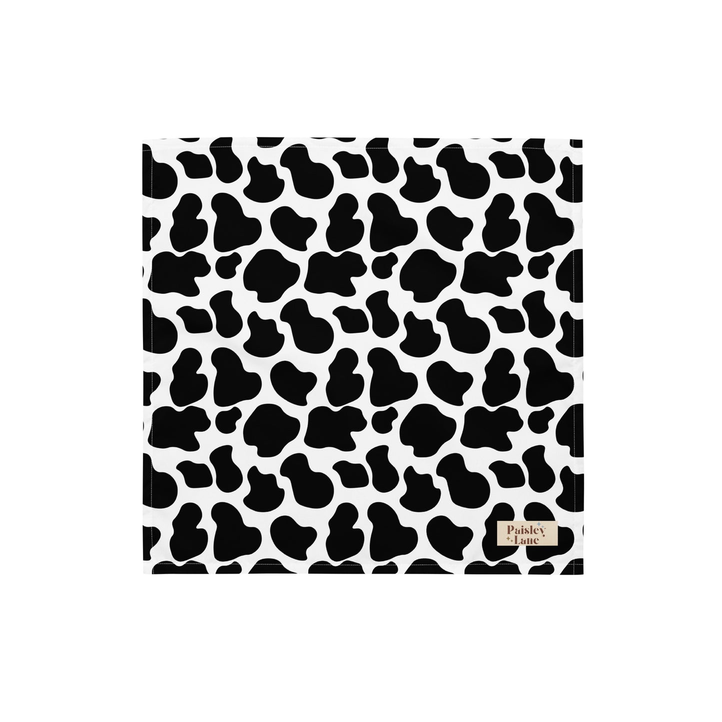 Cow Print Bandana