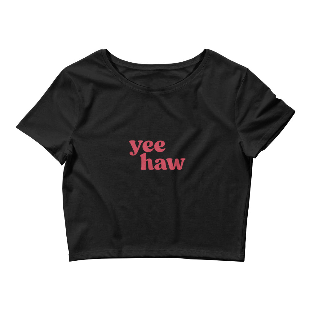 Yeehaw Crop Tee