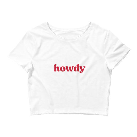 Howdy Crop Tee